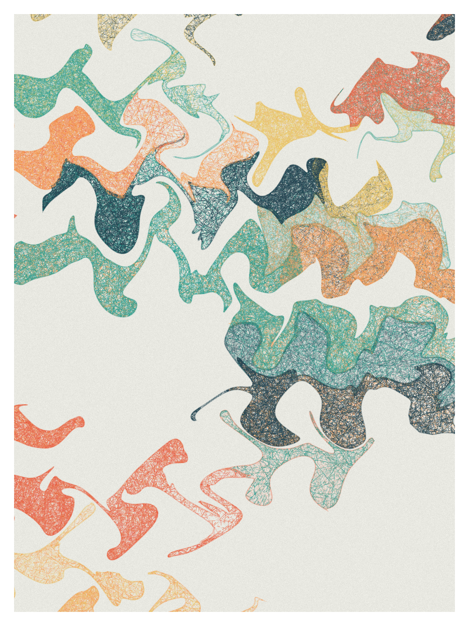 Entrecroisement #144 static NFT preview
