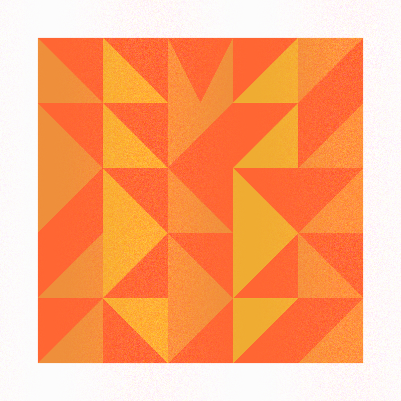 Triangle Pattern II #60 static NFT preview