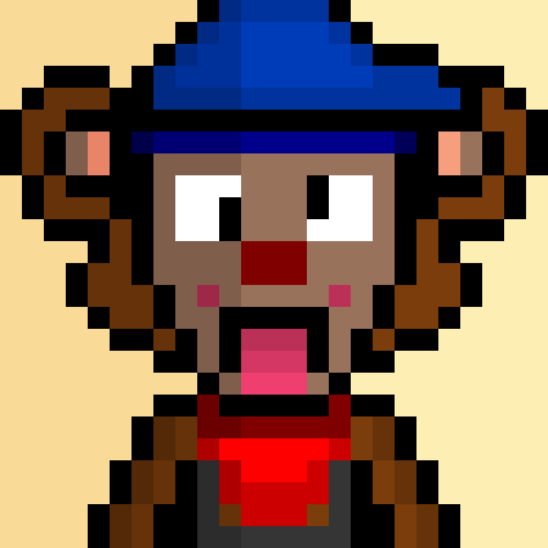 Morixels Monkey #61 static token preview