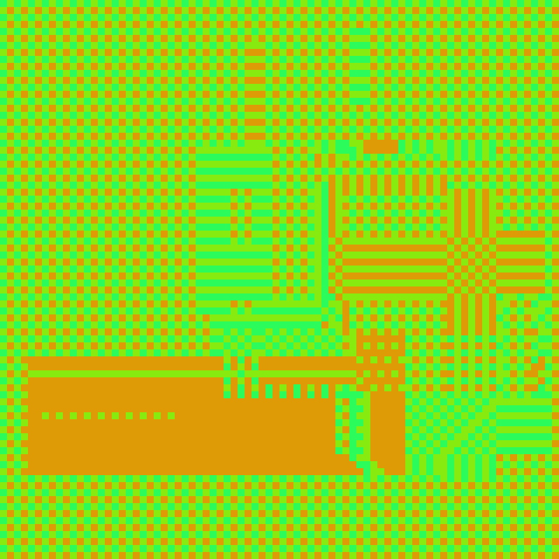 Mosaic #818 static NFT preview