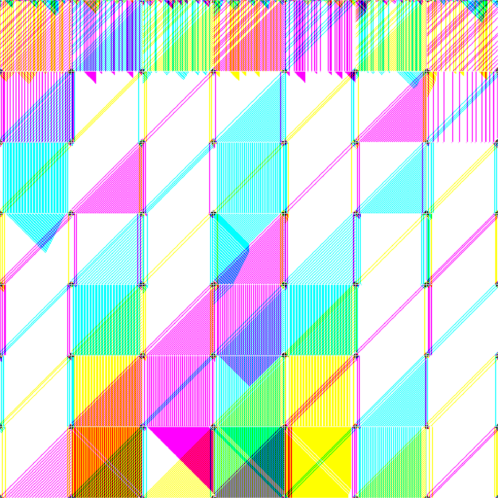 RULES (for Elementary Cellular Automata) #435 static NFT preview