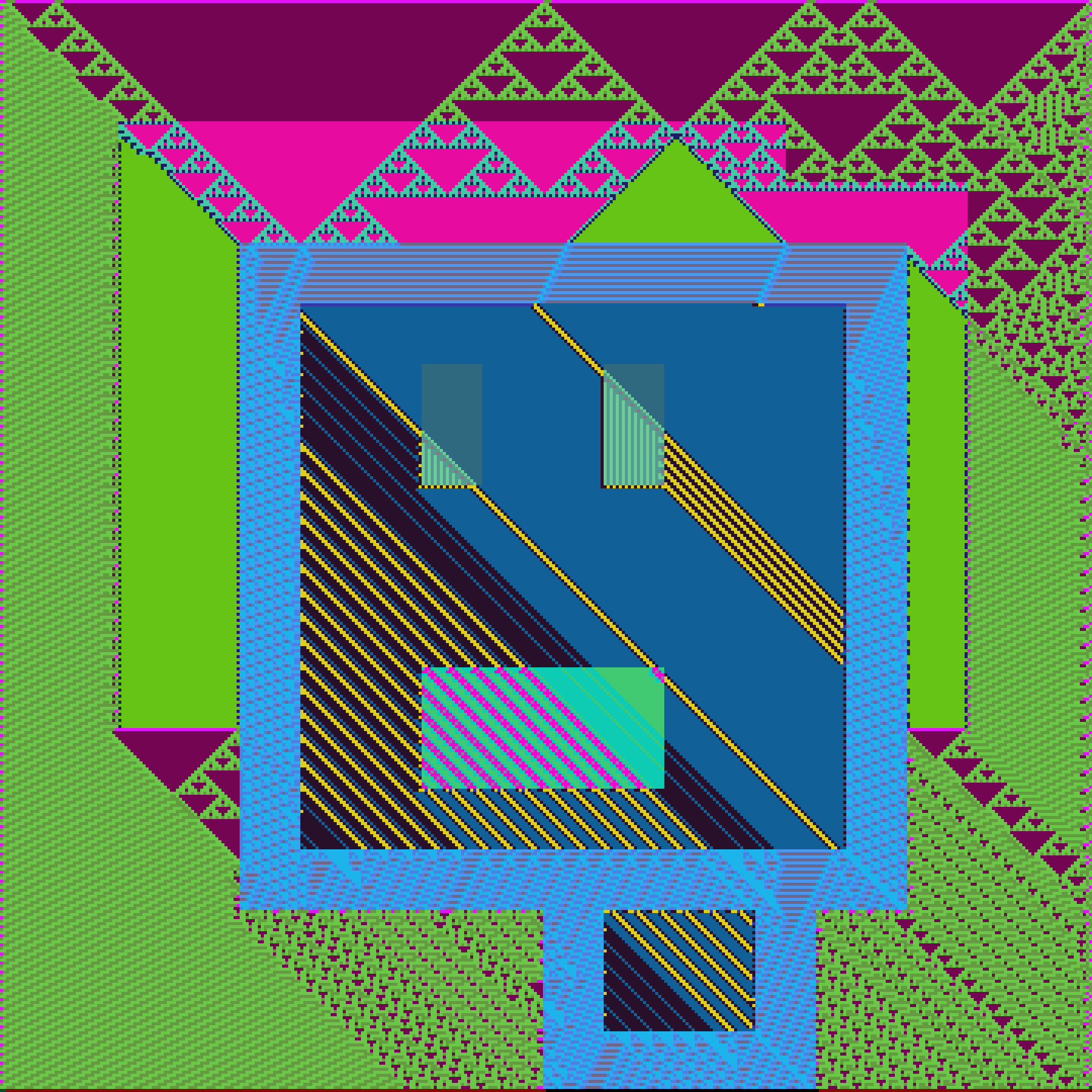 AutomataPunk, The Masquerader #254 static NFT preview