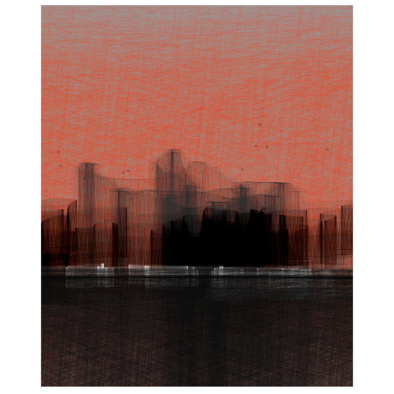 Metropolitan Twilight #54 static NFT preview
