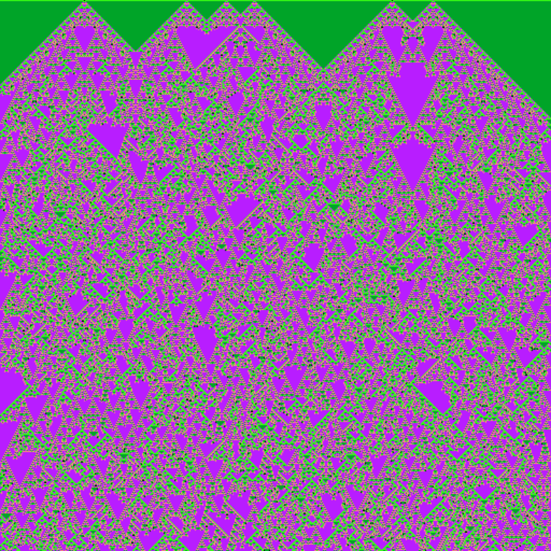 Totalistic Cellular Automata #53 static token preview