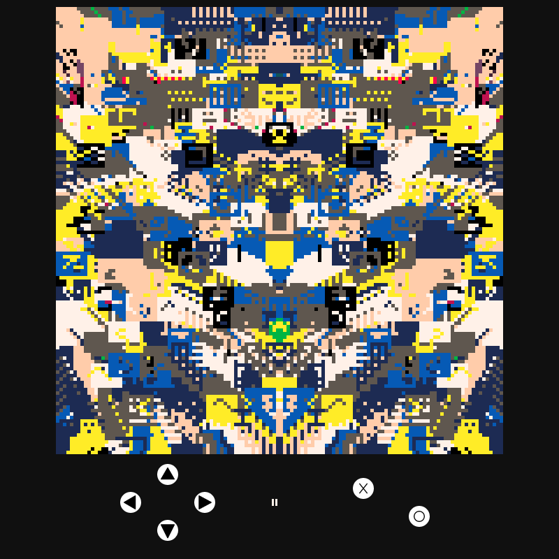 Ideocartography: Interference Patterns #32 static NFT preview