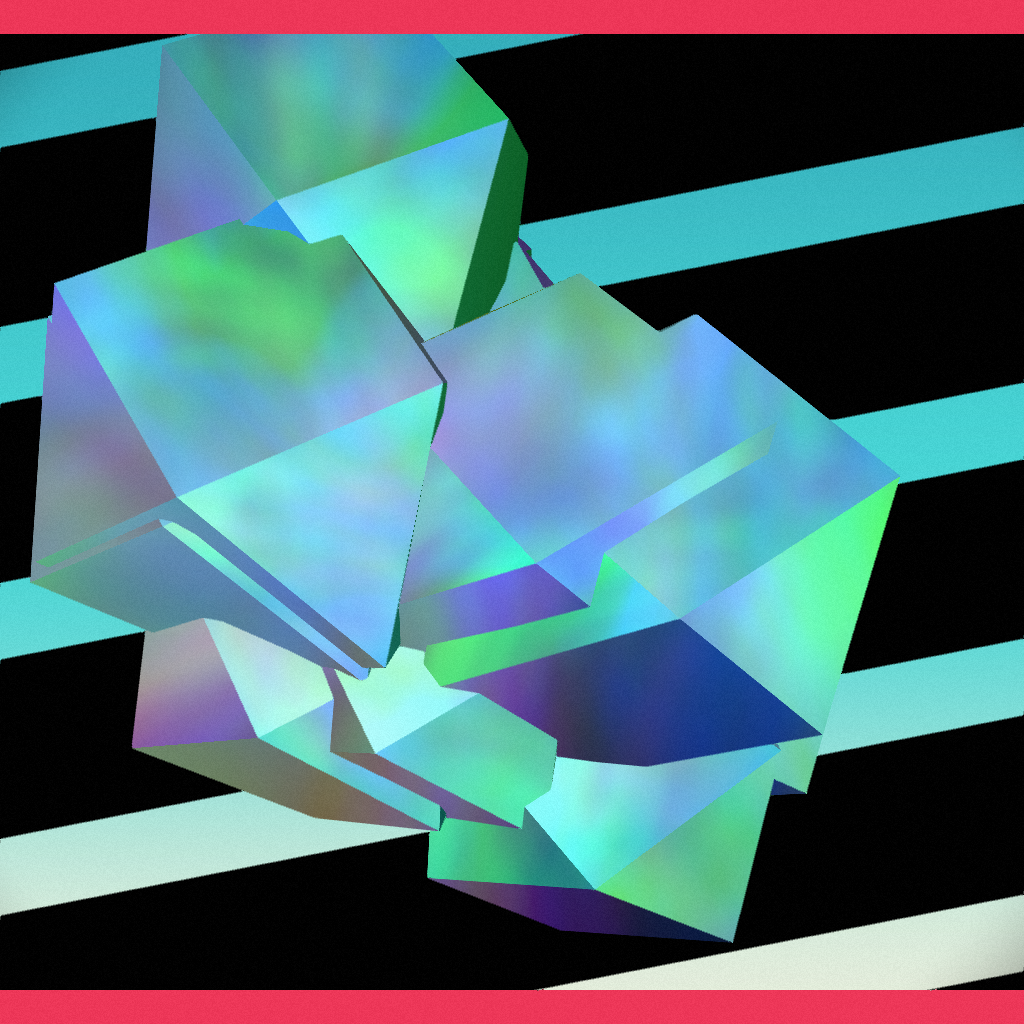 purzOS - Lowpoly Lava Lamp #27 static token preview