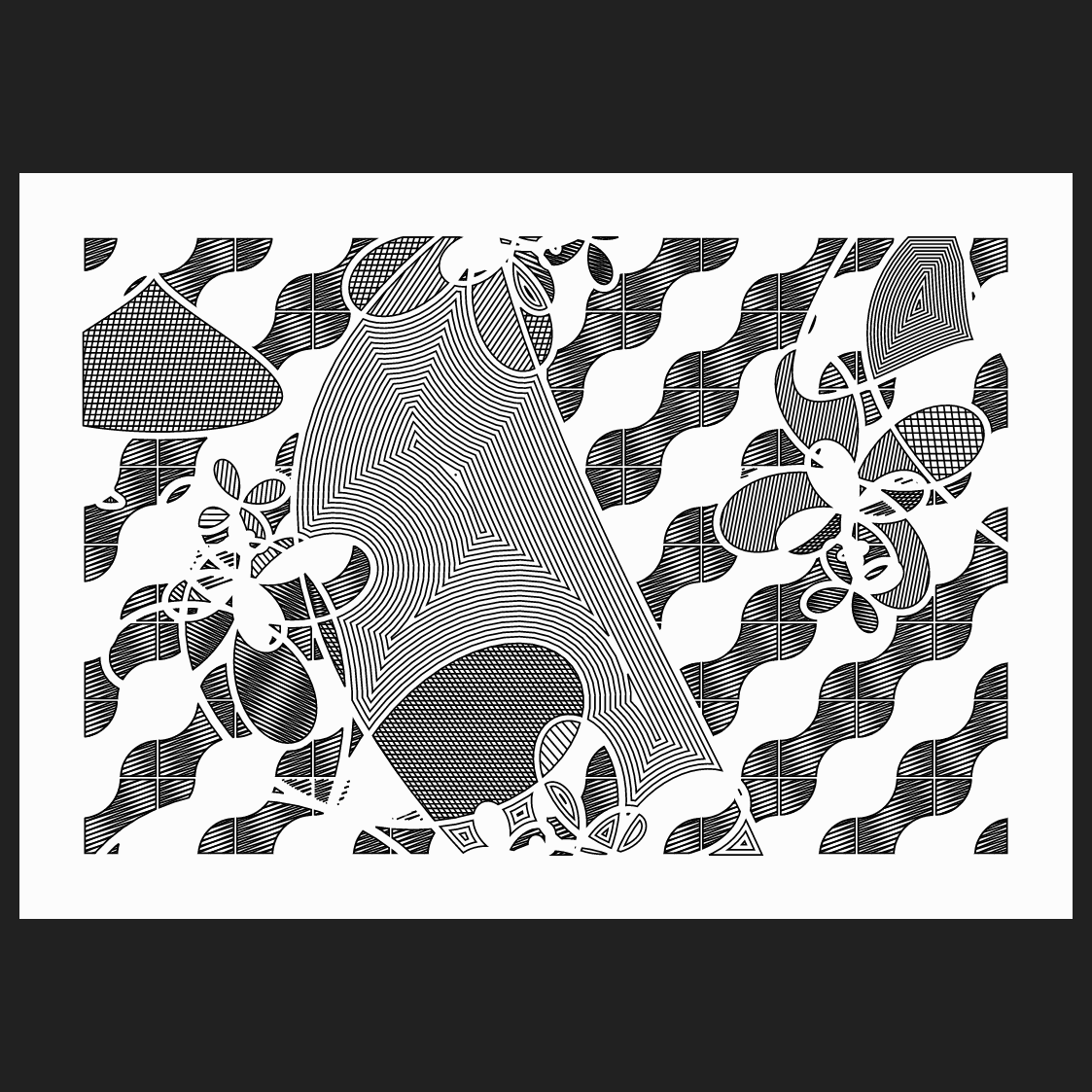 Garden Of Symmetry #105 static NFT preview