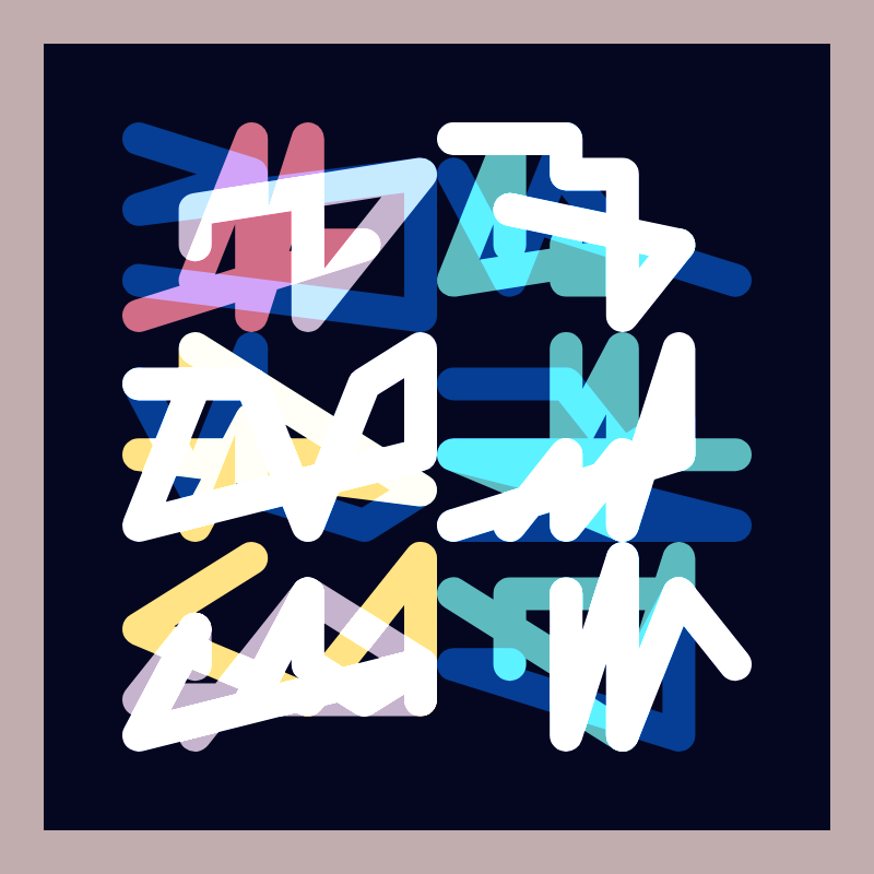 Arrangement #75 static NFT preview