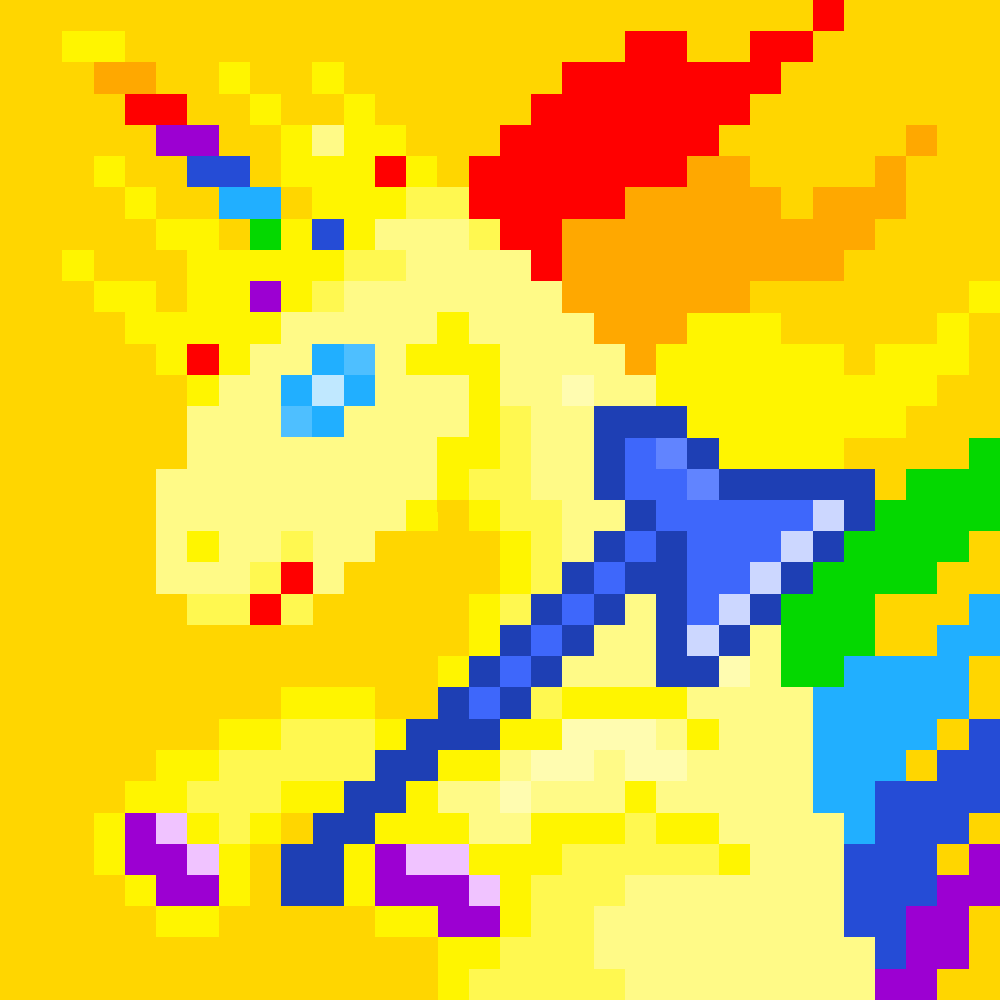 Unicorn #9255 static NFT preview
