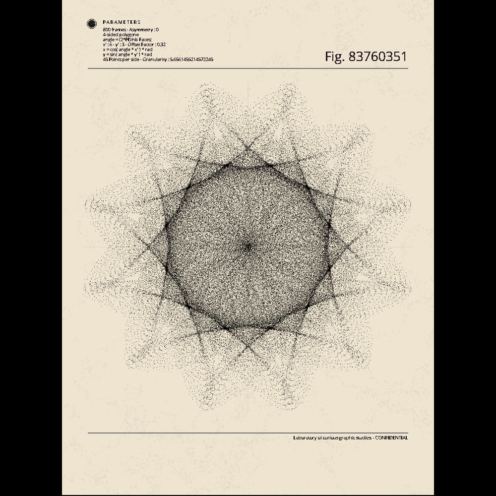Backward Oscillations #190 static NFT preview