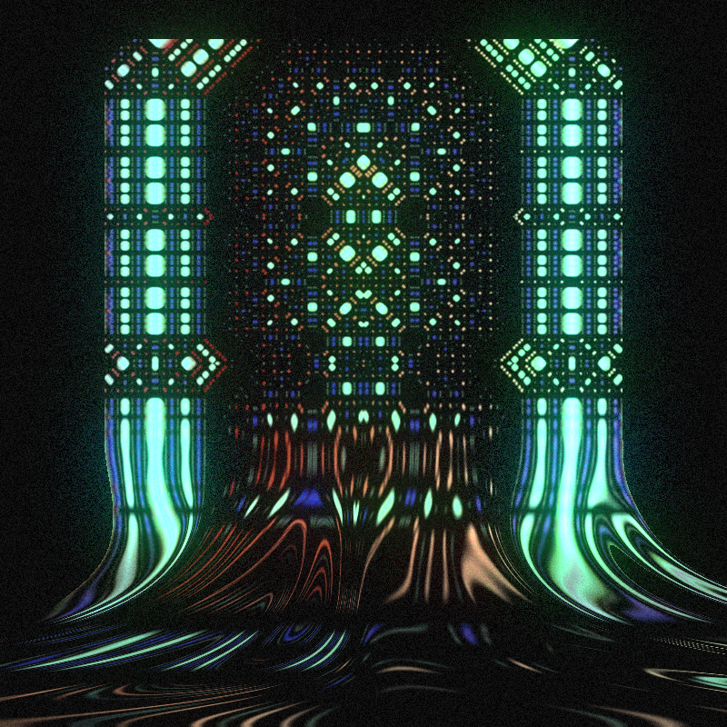 Melting Patterns #39 static NFT preview