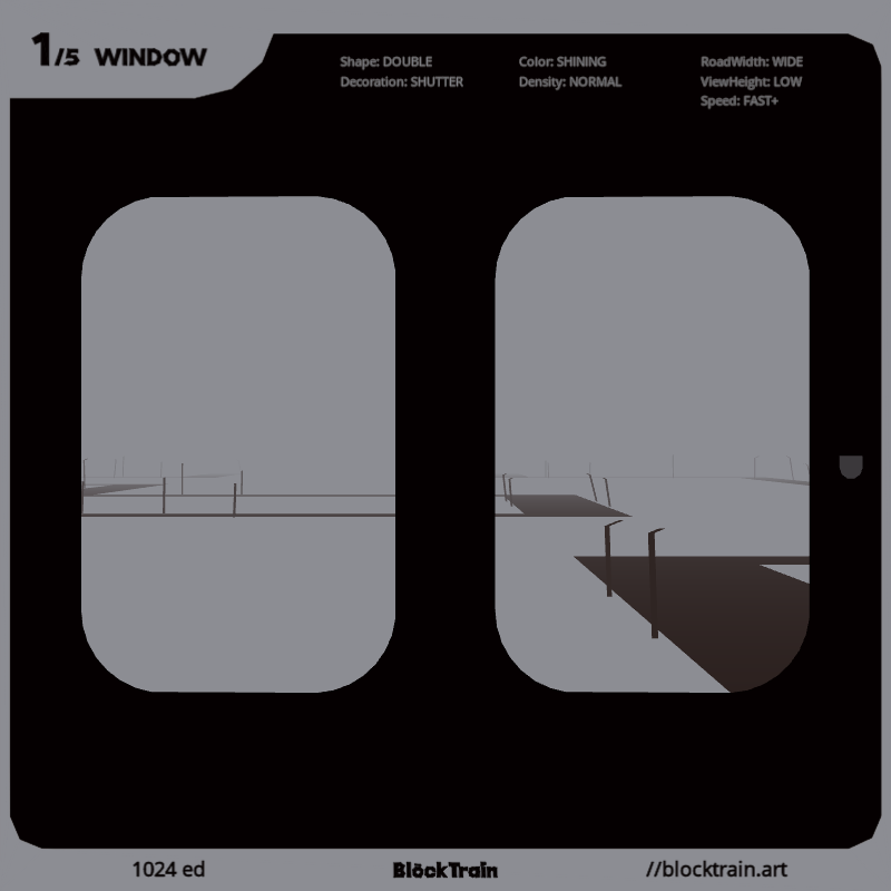 BlockTrain Window #144 static token preview
