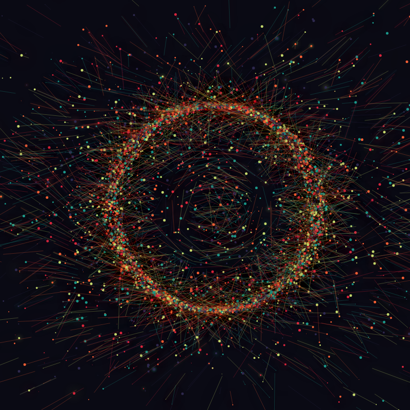 Supernova Scatter #41 static NFT preview