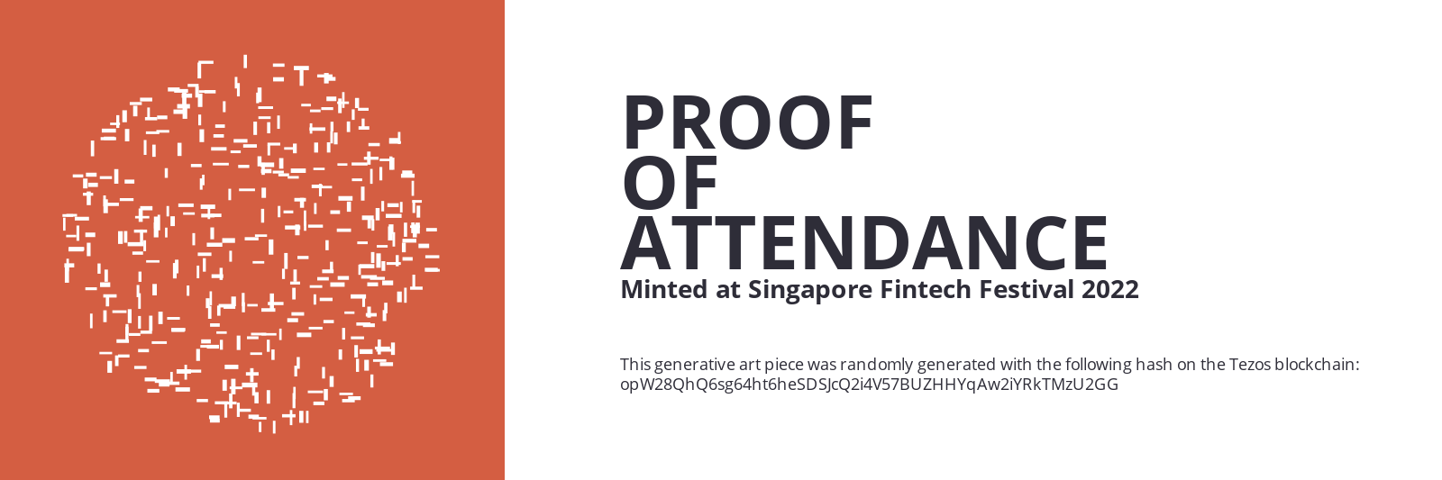 SFF2022 Proof of Attendance Token #362 static token preview