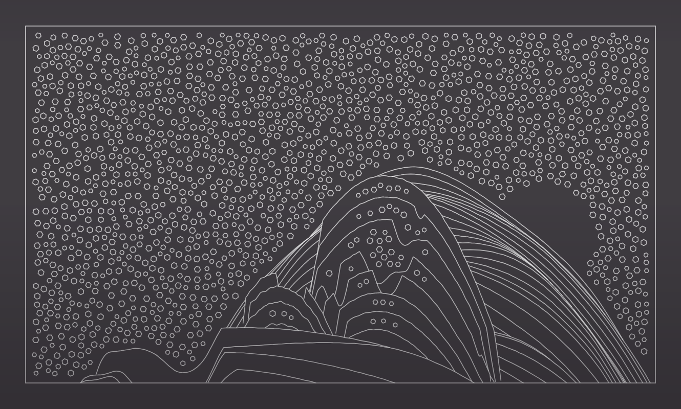 Metal Mountains #21 static token preview