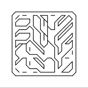 Diagonal Font project preview