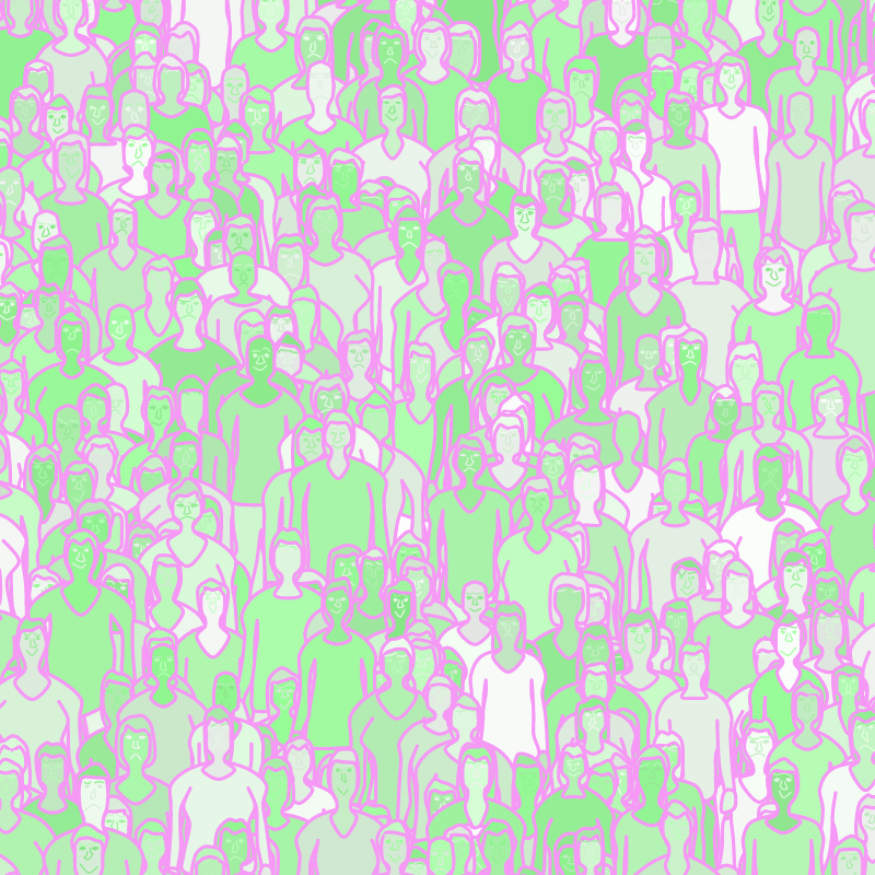 Crowds #62 static NFT preview