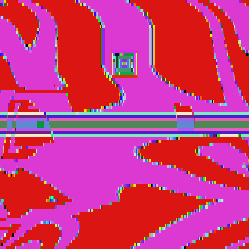Pixel Flood #347 static token preview