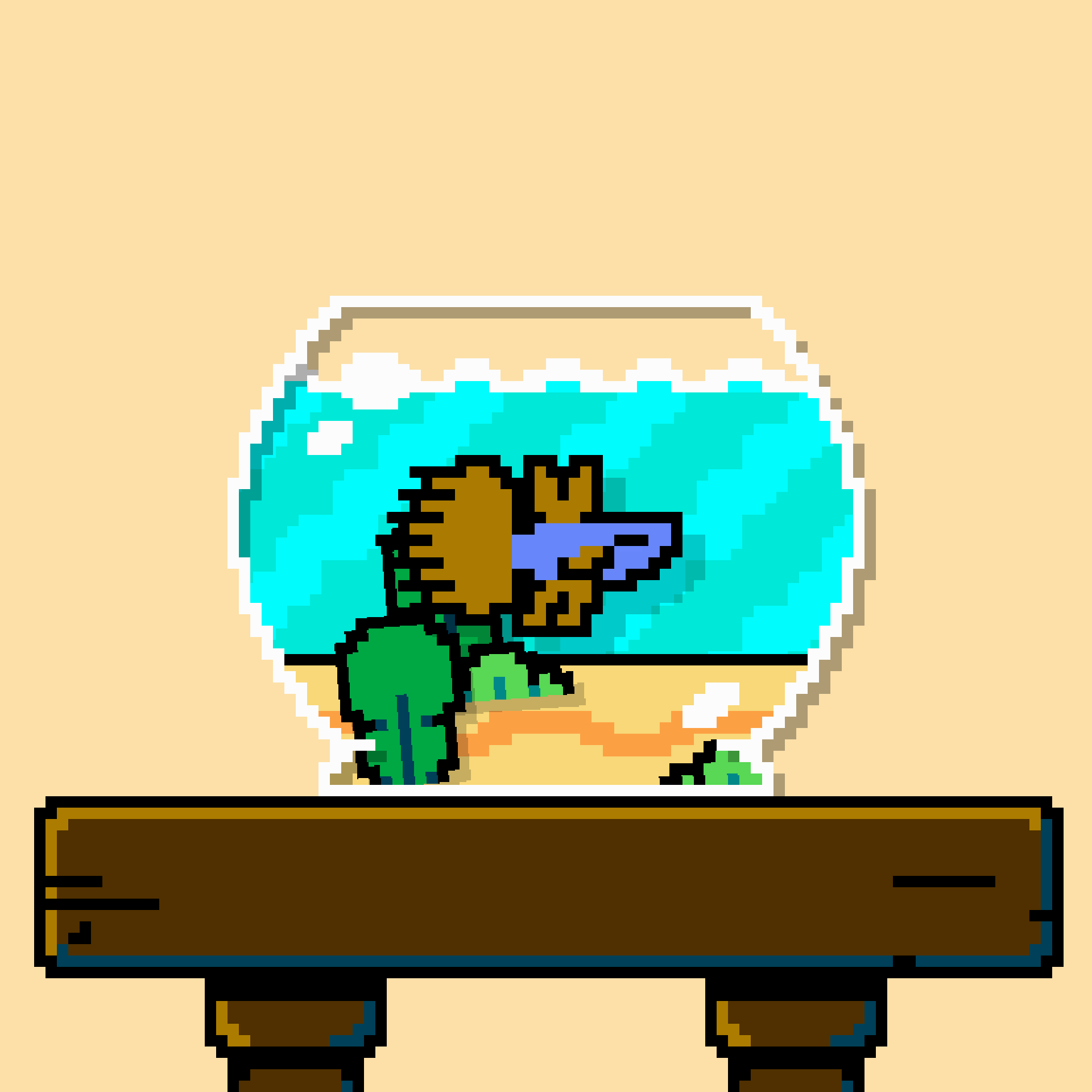 betta fish #650 static token preview