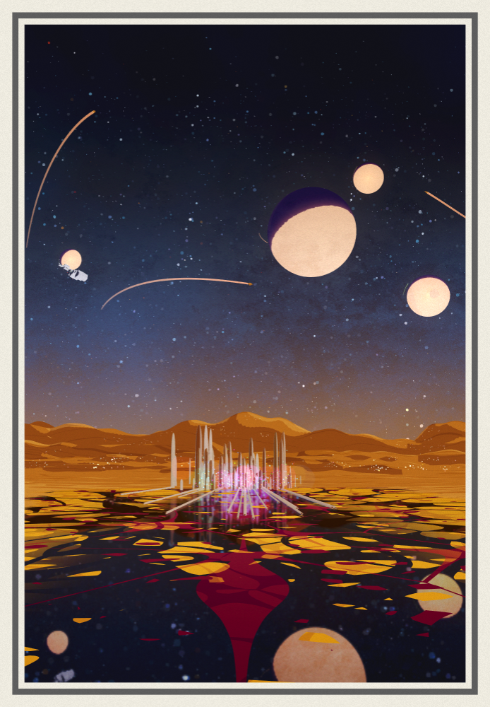 Visa to the stars #107 static token preview