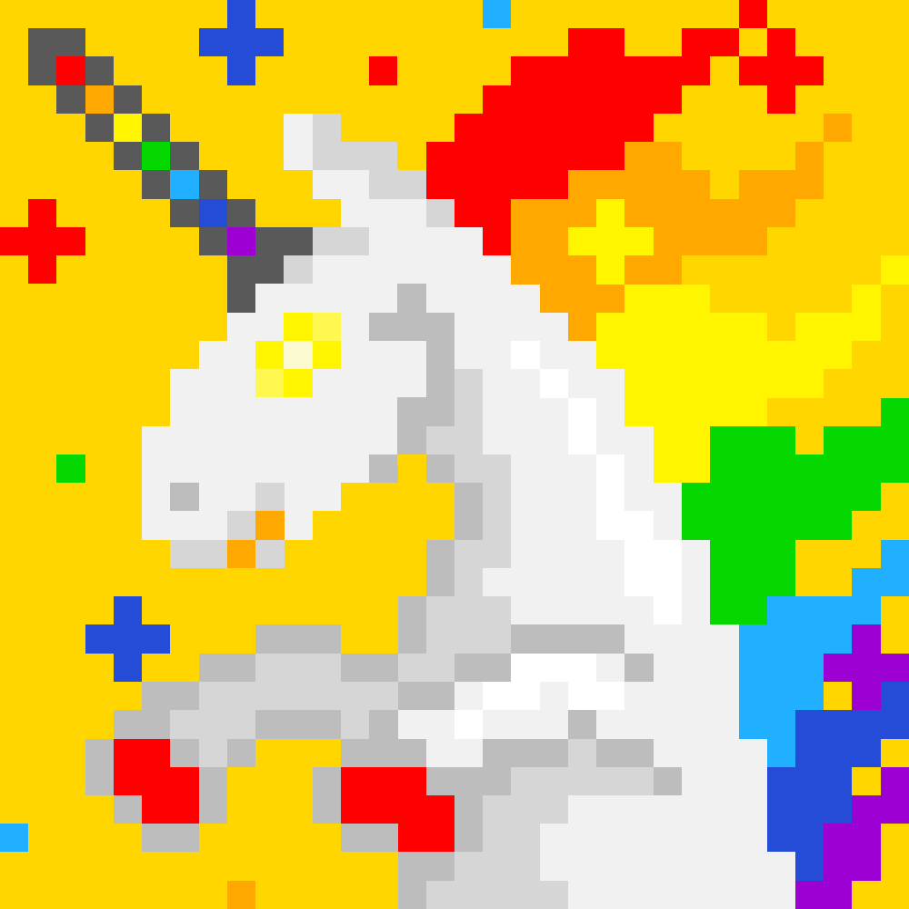 Unicorn #5977 static NFT preview