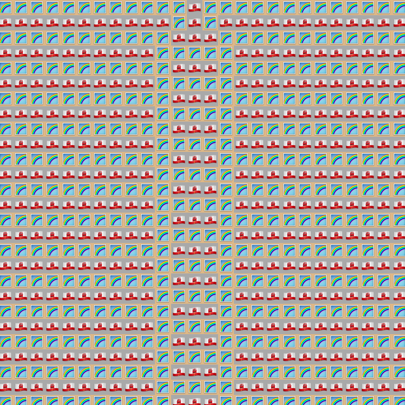 Elementary Cellular Emoji Automata #589 static token preview