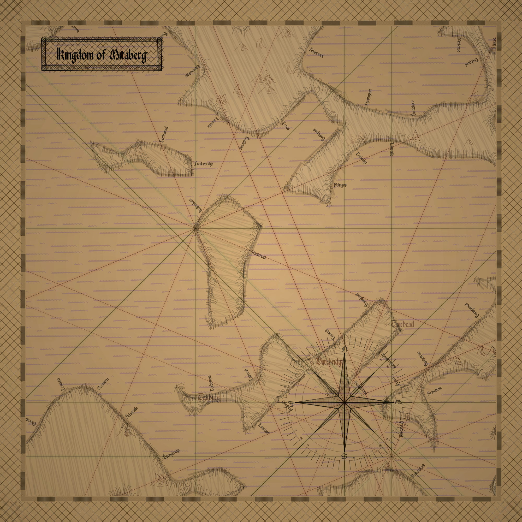 Nautical Map #1 static token preview
