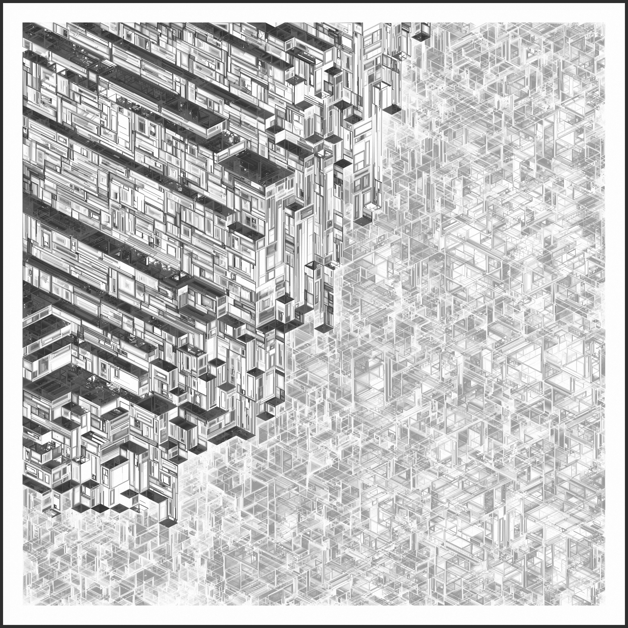 Atoms' Gaze #254 static NFT preview