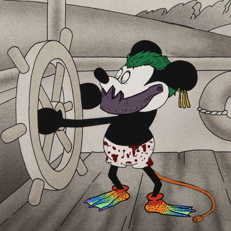 Willie's Nightmare Cash Grab #412 static NFT preview
