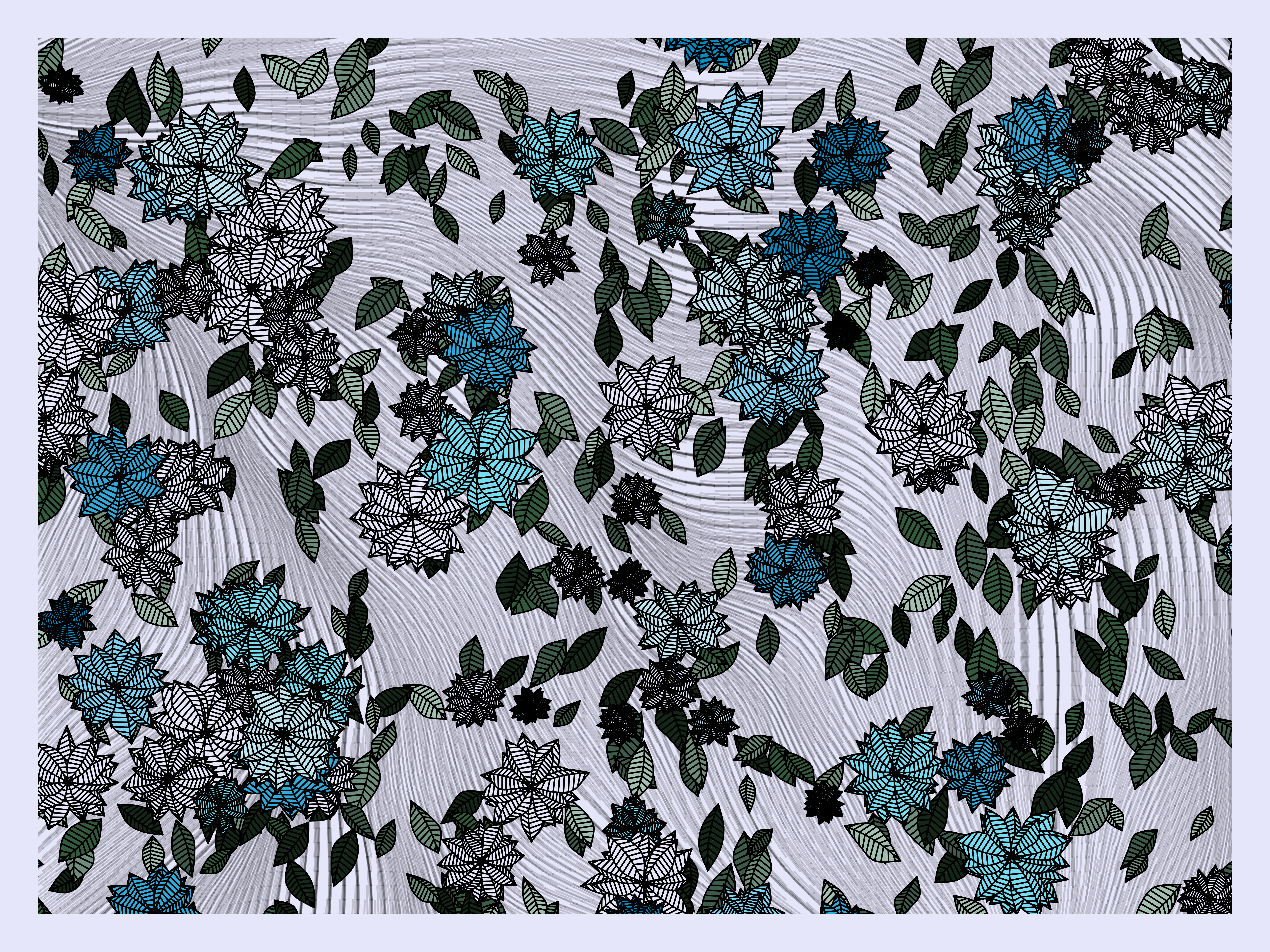 Fleurs dans le vent #12 static token preview