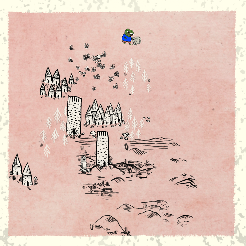Medieval Village #148 static NFT preview