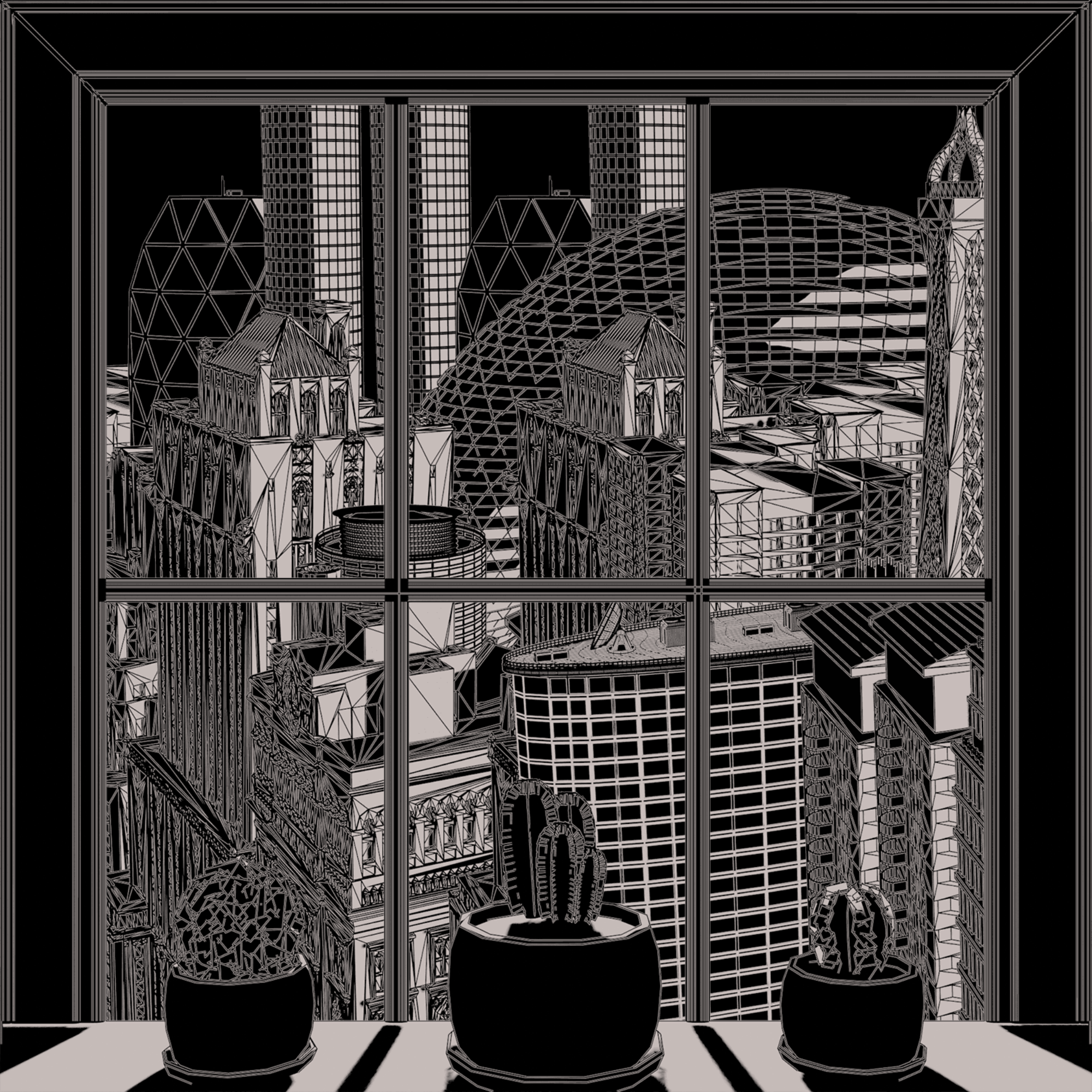 City View #338 static NFT preview