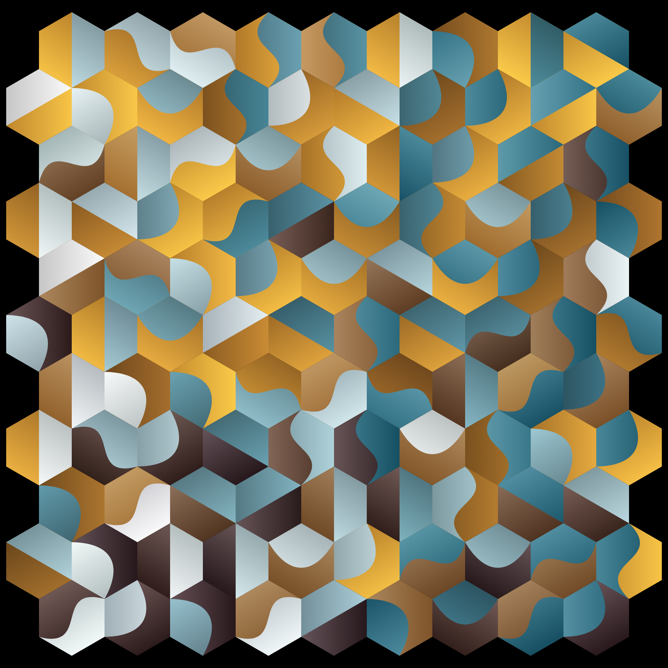 Hex Grid #11 static NFT preview