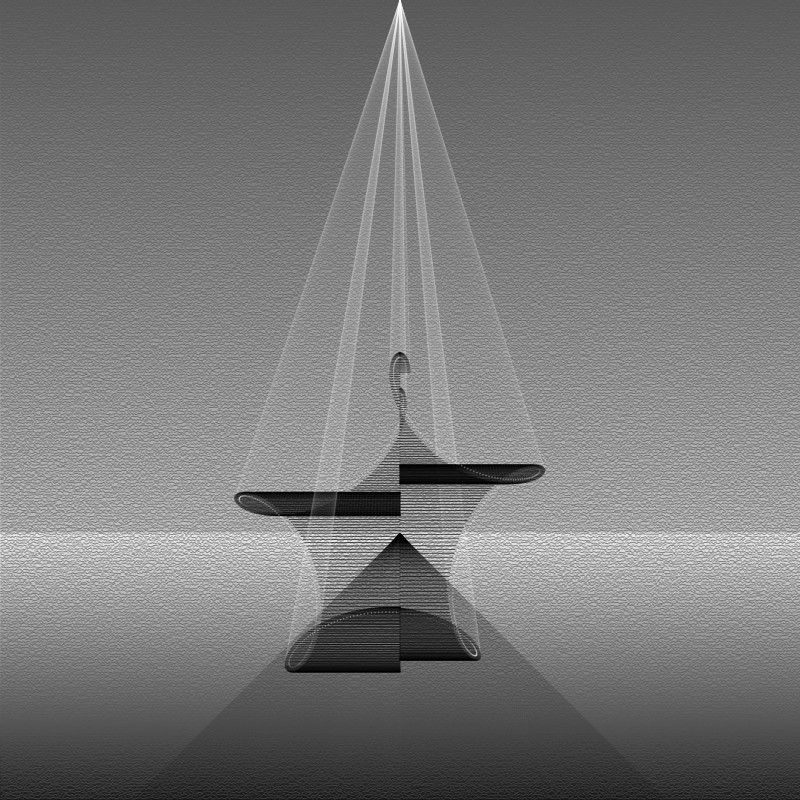 Meditating Lines #34 static token preview