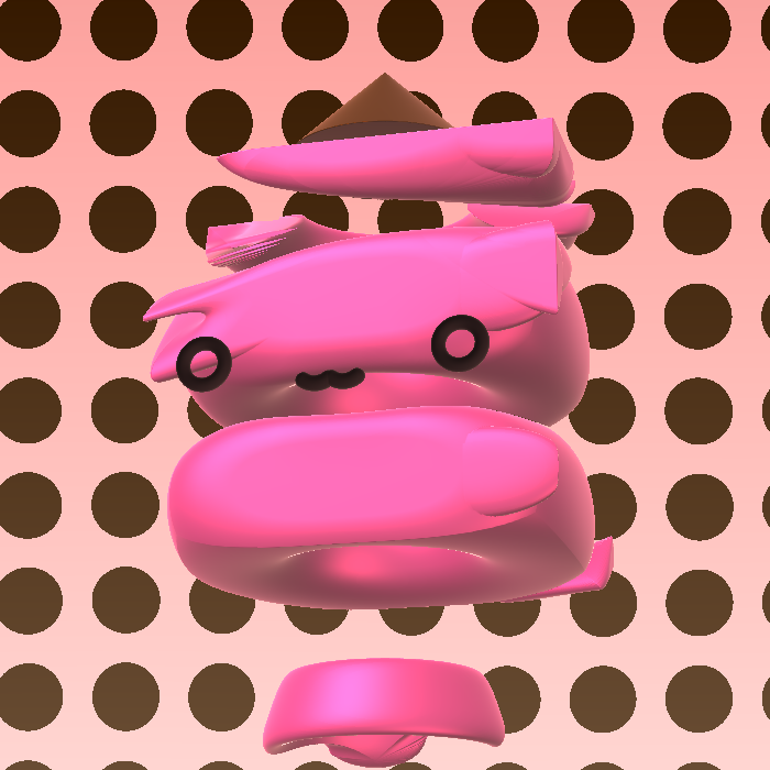 SHADER HEADZ #703 static NFT preview