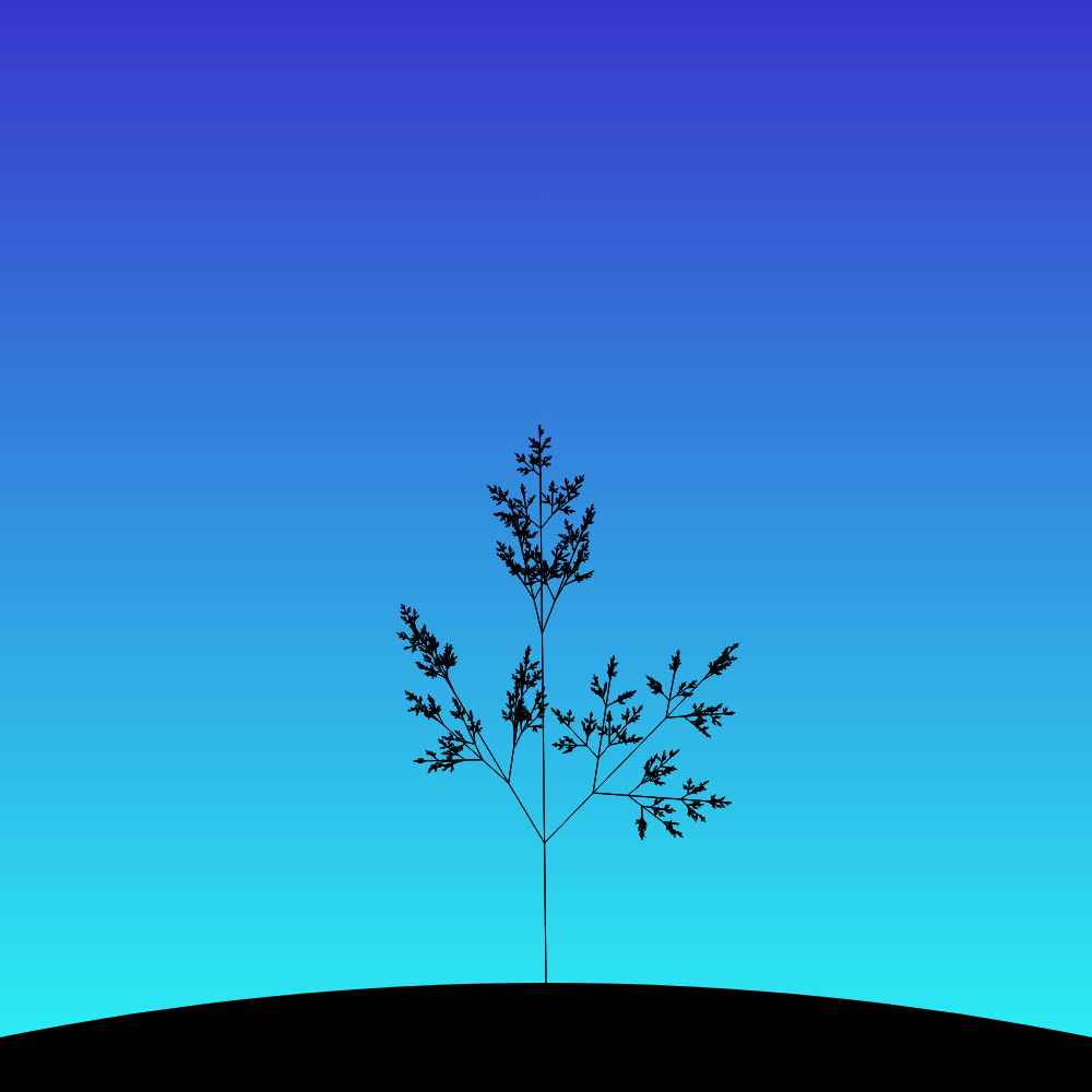 Fractal-Lsystem Tree #41 static NFT preview