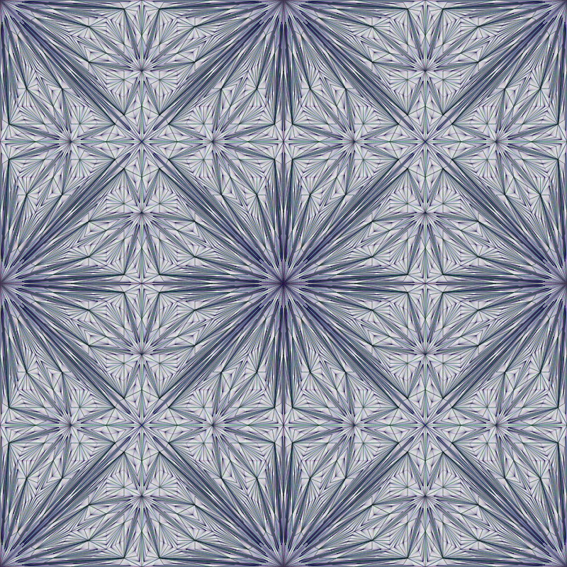Triangle Subdivisions #632 static NFT preview