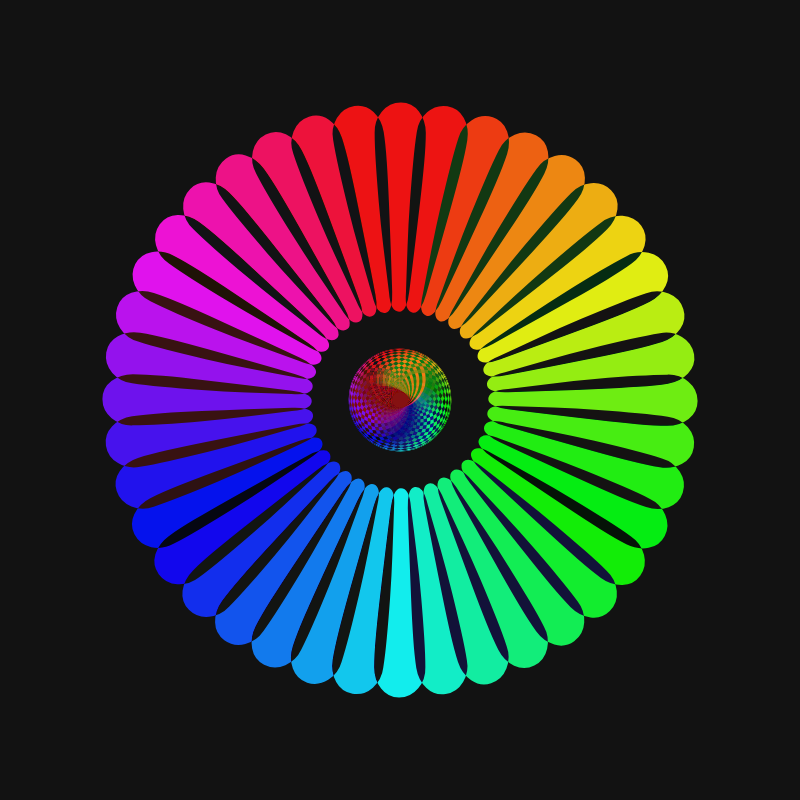 Harlequin's Wheel #27 static token preview