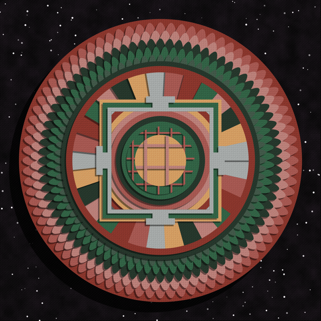 Paper Mandala #57 static token preview