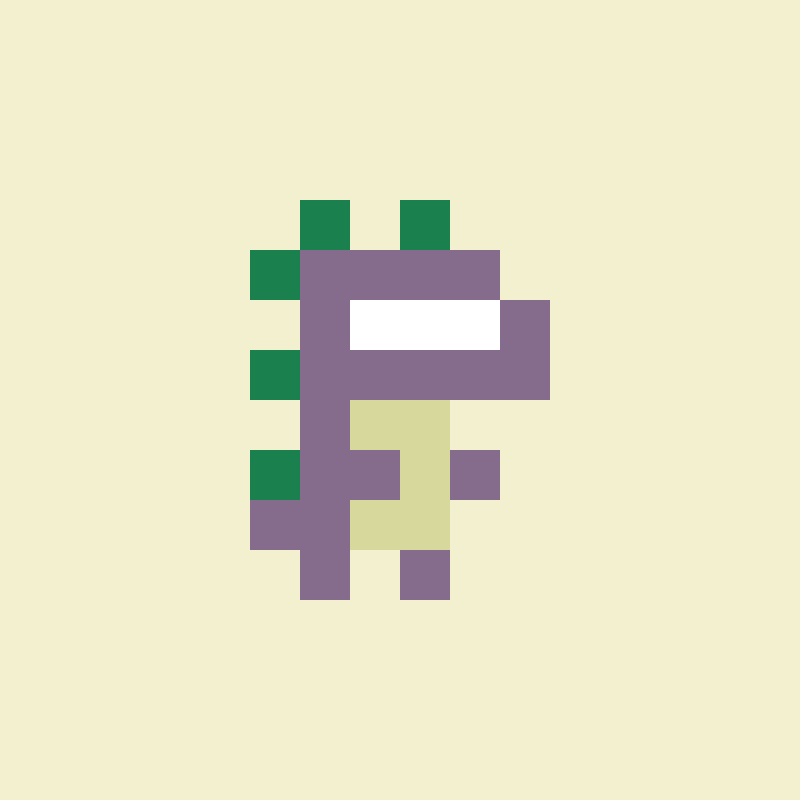 Coded Tiny Dinos #455 static token preview