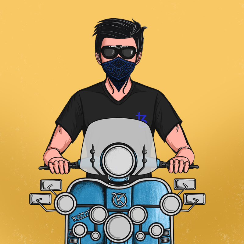 SCOOTER RIOT #177 static token preview
