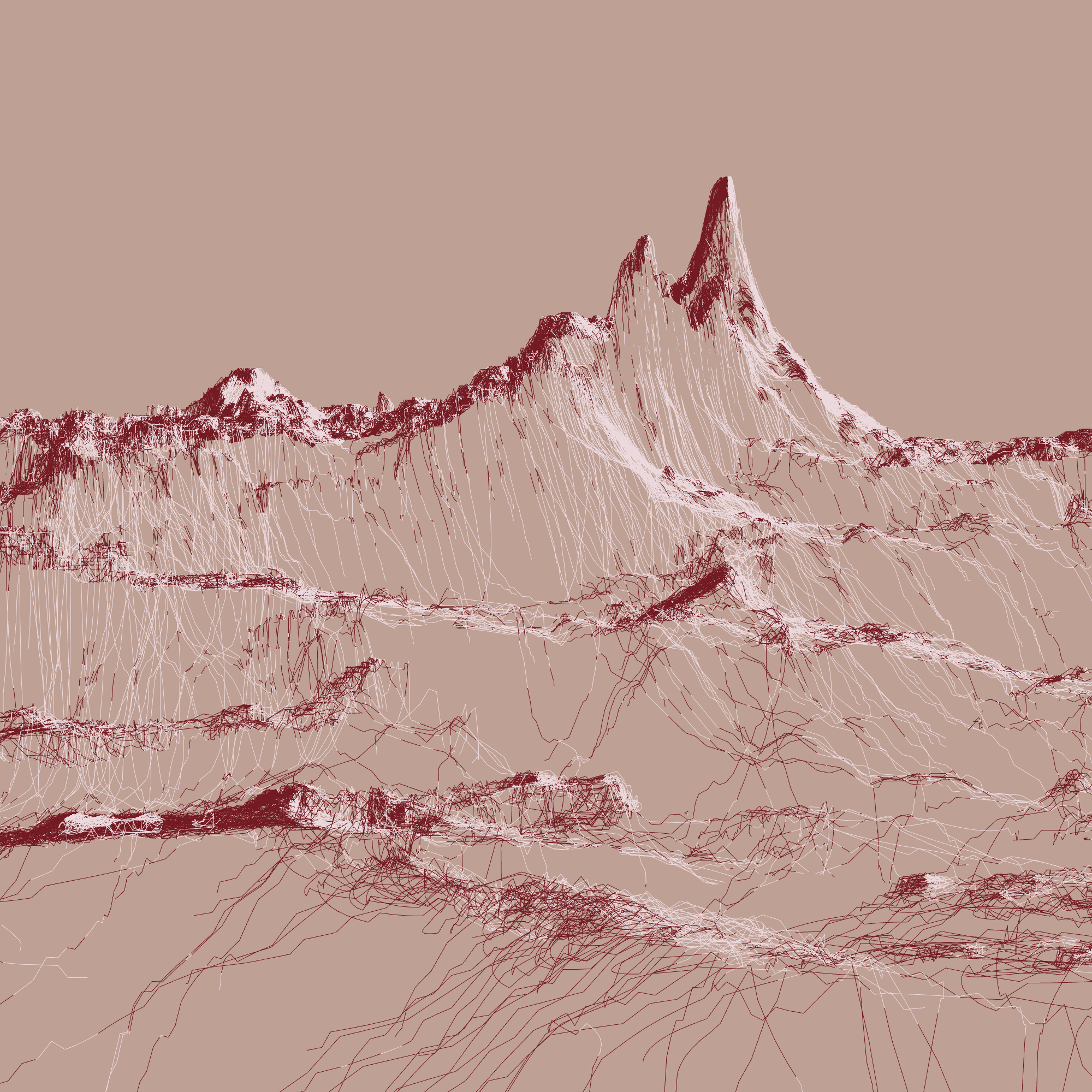 Ridge Scribbles #155 static NFT preview