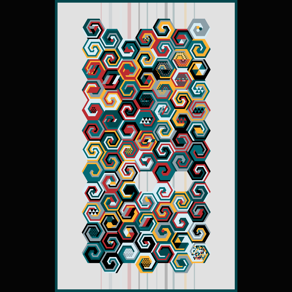Hexatronic #102 static NFT preview
