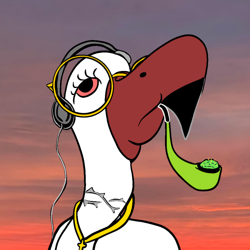 Tokin Flamingos #9 static token preview