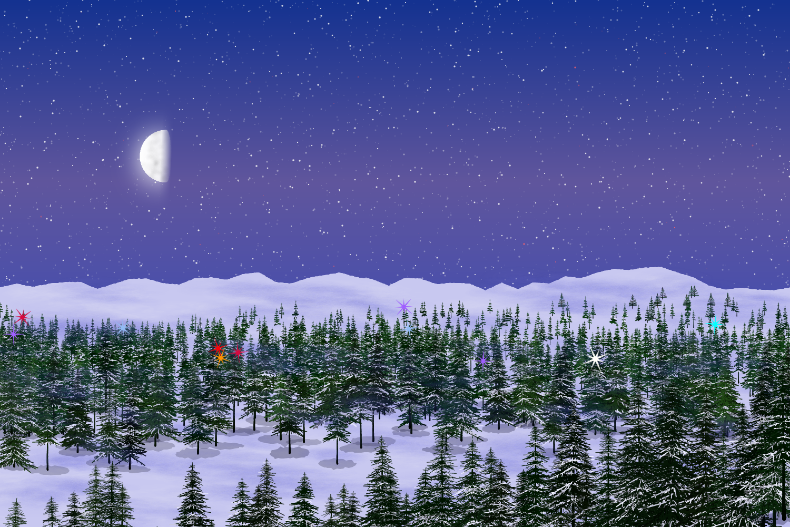 Evergreen Lights #117 static token preview