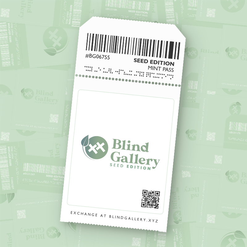 Blind Gallery Mint Pass (Seed Edition) #432 static NFT preview