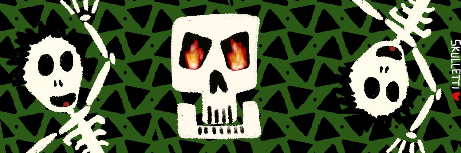 SKULLETTI TWITTER BANNER #8 static token preview