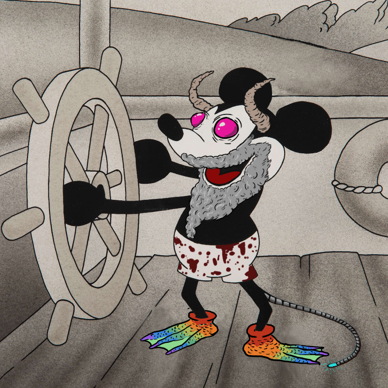 Willie's Nightmare Cash Grab #585 static NFT preview