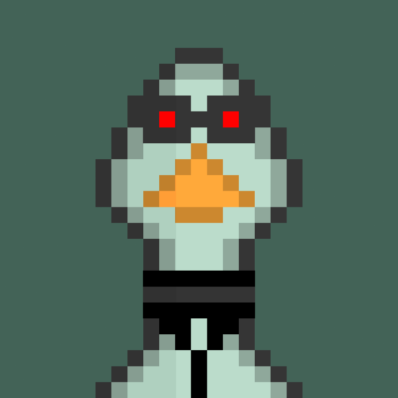 Morixels Goose #164 static NFT preview