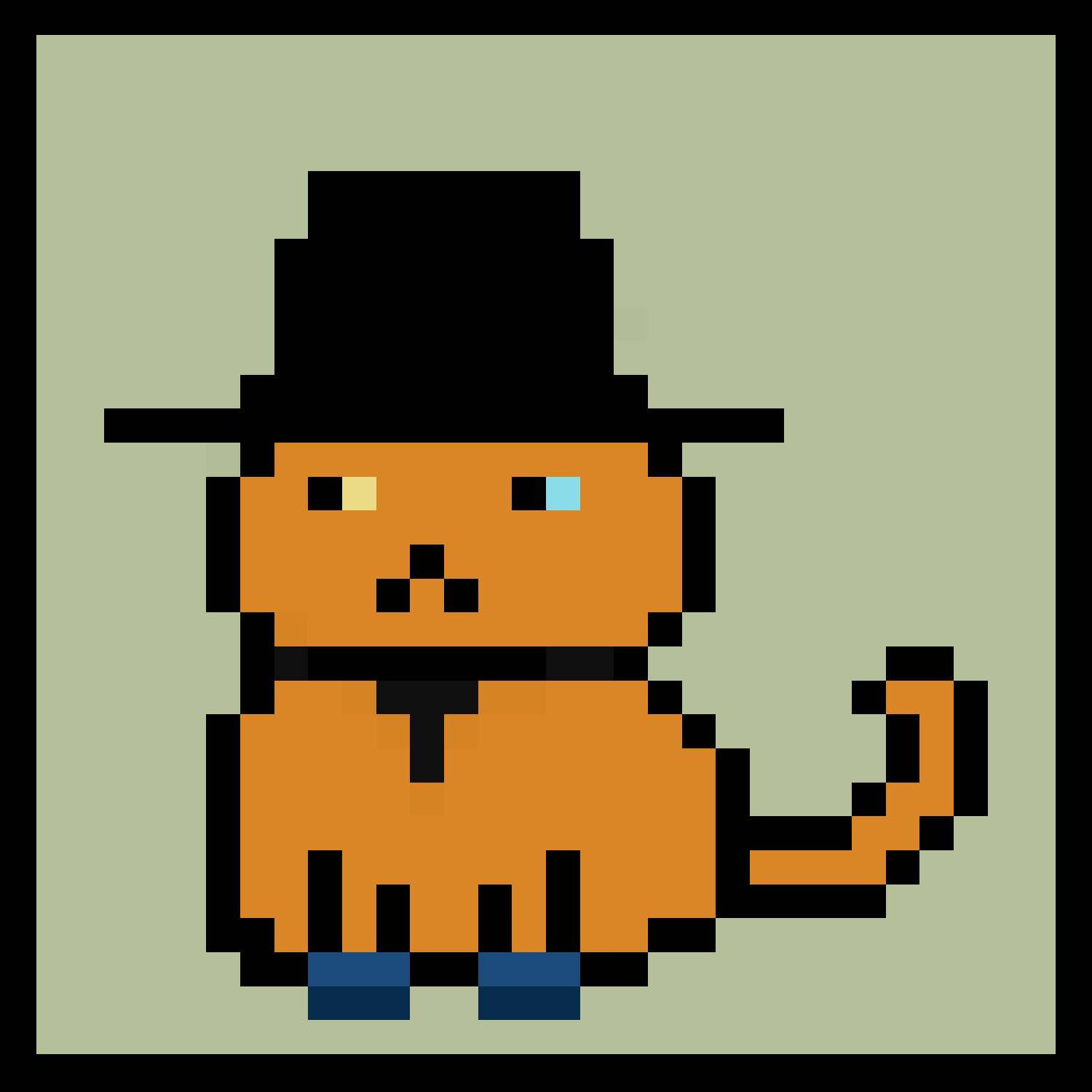 Lazy Kitties #1835 static token preview